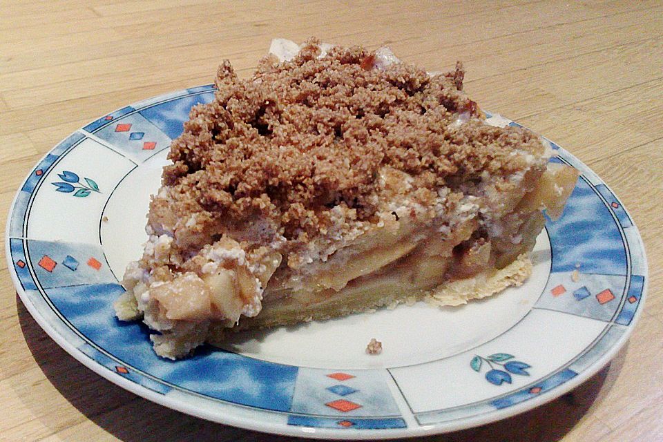 Sour Cream Apple Pie