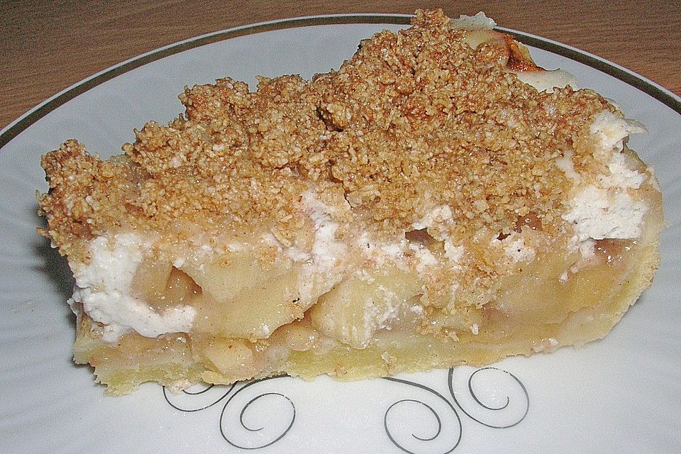 Sour Cream Apple Pie