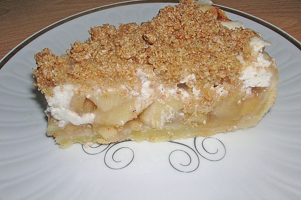 Sour Cream Apple Pie