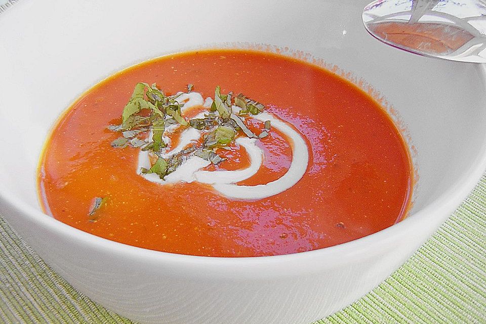 Tomaten - Kräutersuppe