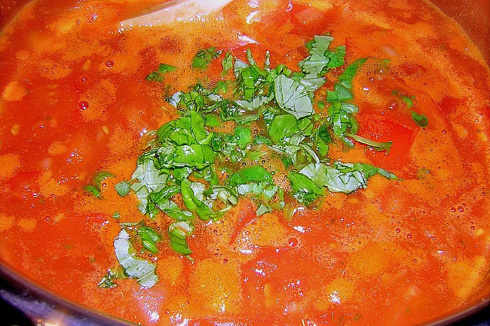 Tomaten - Kräutersuppe