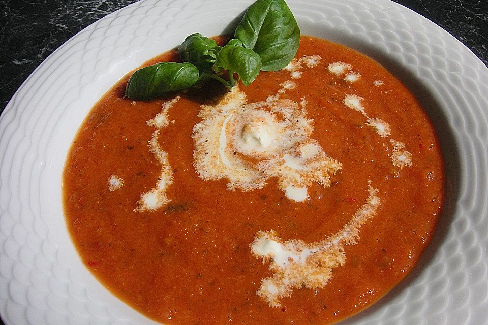 Tomaten - Kräutersuppe