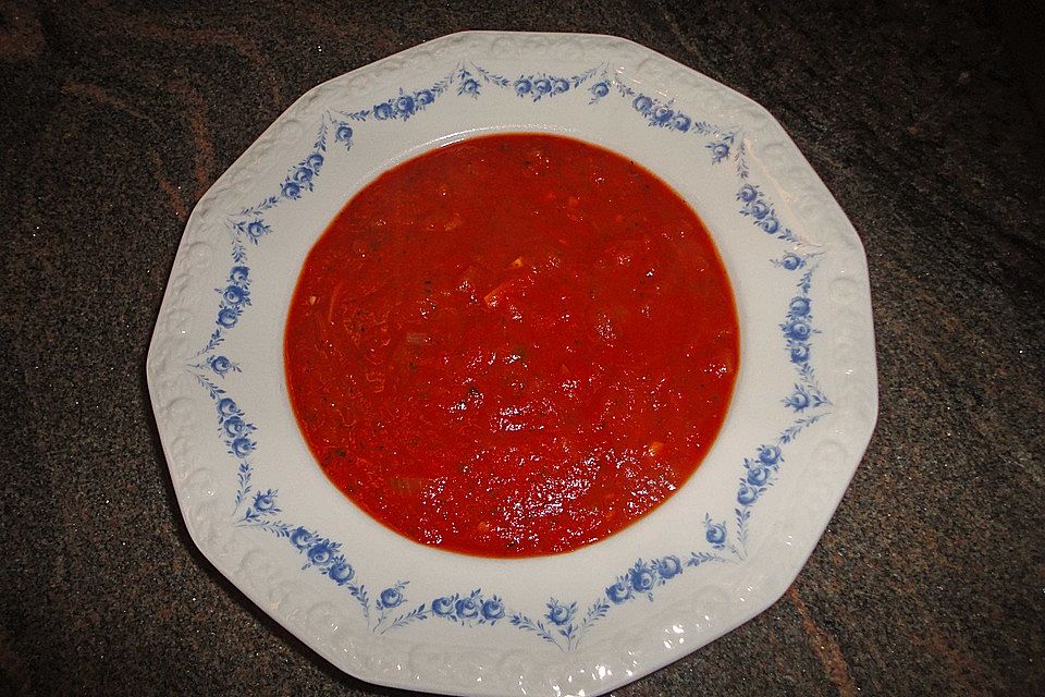 Tomaten - Kräutersuppe