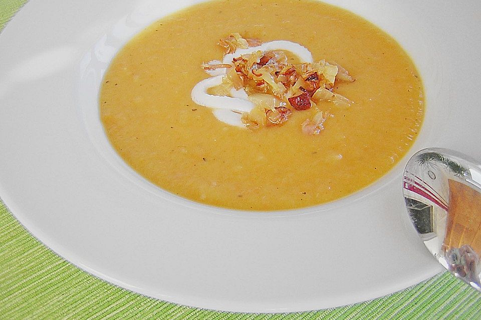 Feine Kartoffel - Karotten - Suppe