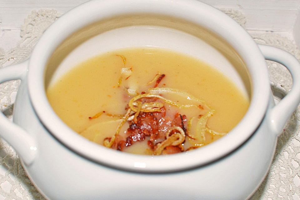 Feine Kartoffel - Karotten - Suppe