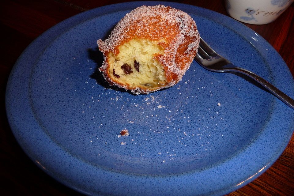 Apfel - Quark - Krapfen ohne Hefe