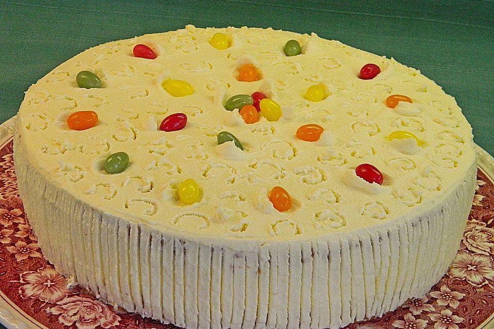 Fruchtige Eierlikör - Ostertorte