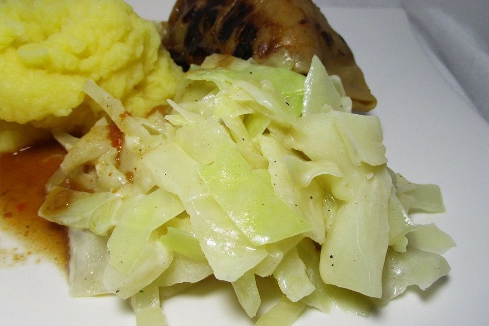 Omas Weißkohl - Sahne - Gemüse Omas Weißkohl - Sahne - Gemüse