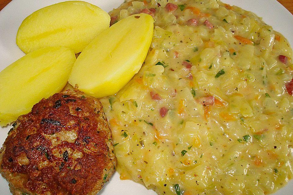 Omas Weißkohl - Sahne - Gemüse Omas Weißkohl - Sahne - Gemüse