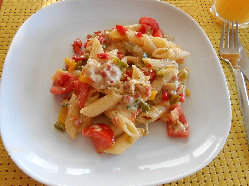 Schinkennudeln mit Gemüse von ami77| Chefkoch