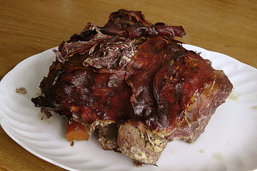 Lammkeule aus dem Römertopf
