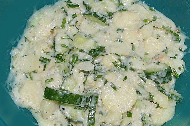 Leichter Kartoffelsalat mit Gurken von gs_pe| Chefkoch