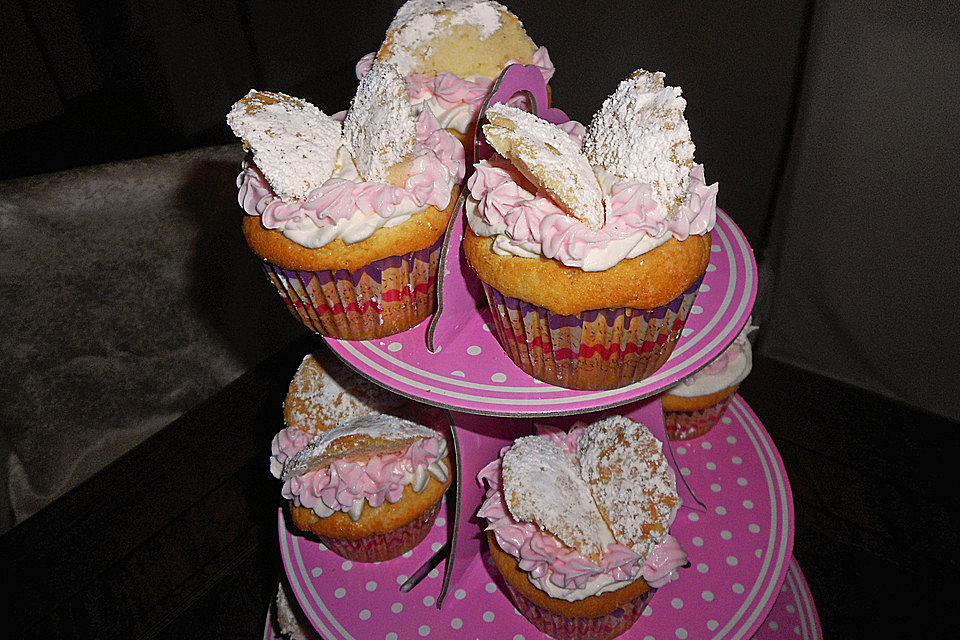 Schmetterlings - Cupcakes