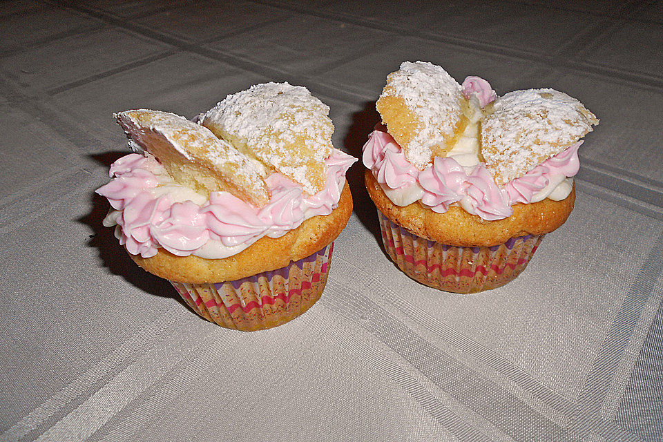 Schmetterlings - Cupcakes