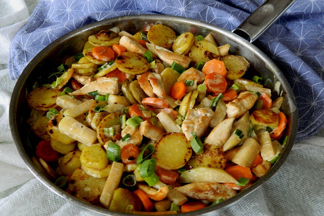 Kartoffelpfanne mit Hähnchenbrustfilet von Engelchen377| Chefkoch