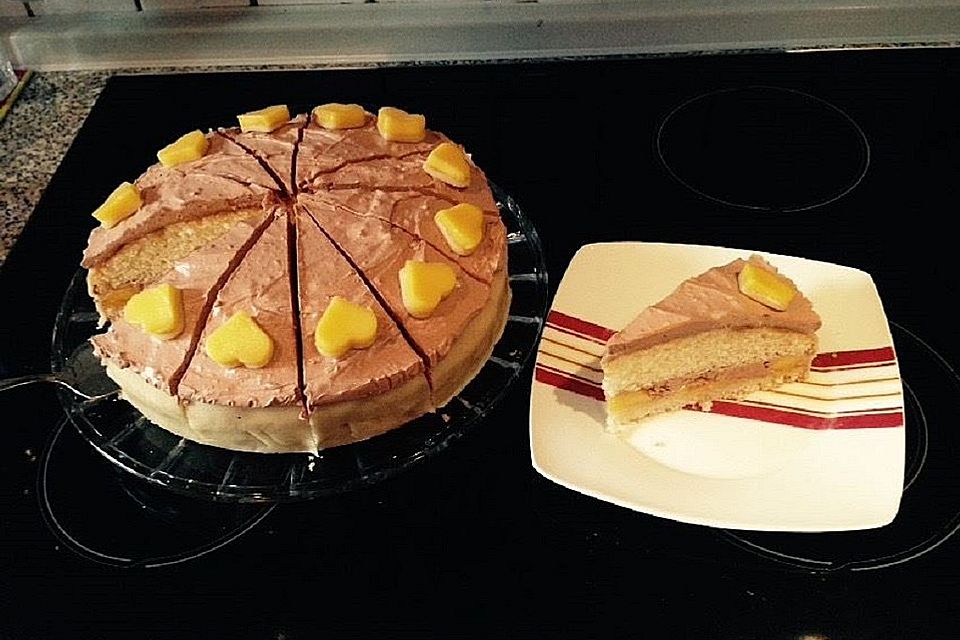 Mango - 'Butter'cremetorte