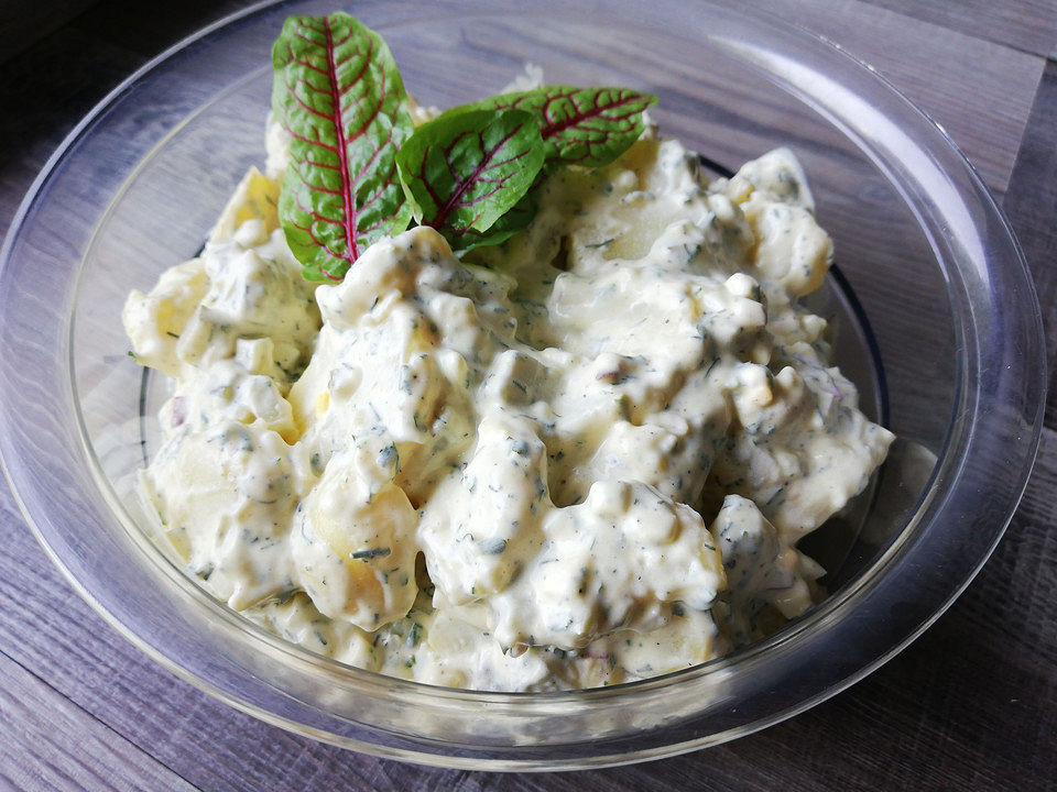 Drillinge Kartoffelsalat Mit Schale