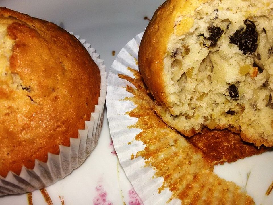 Mandel - Rosinen - Muffins mit Zimt von muffy246| Chefkoch