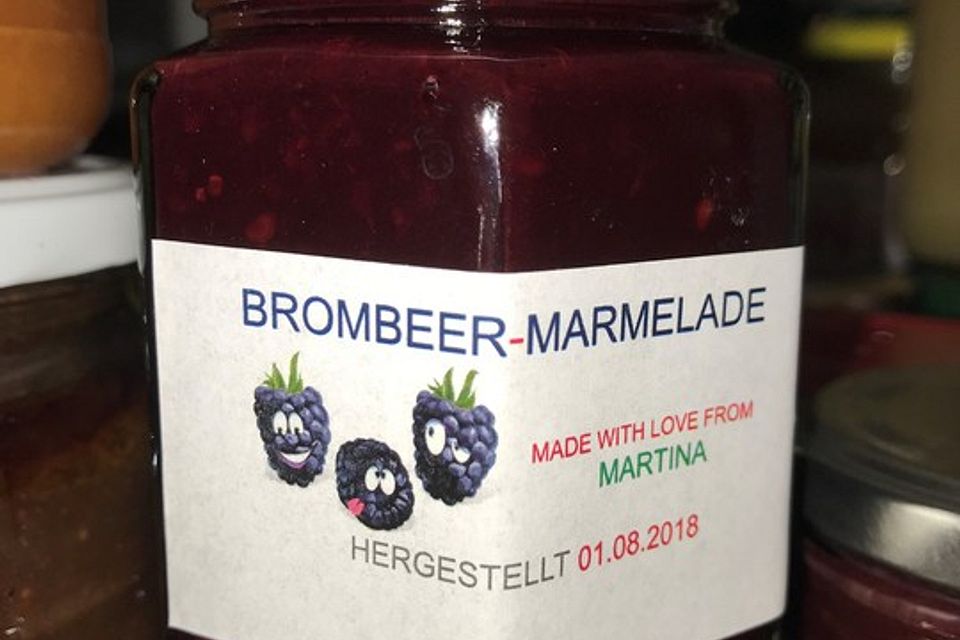 Brombeermarmelade   -  klassisch