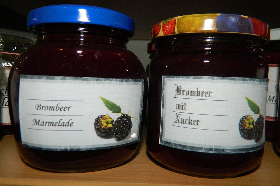 Brombeermarmelade   -  klassisch