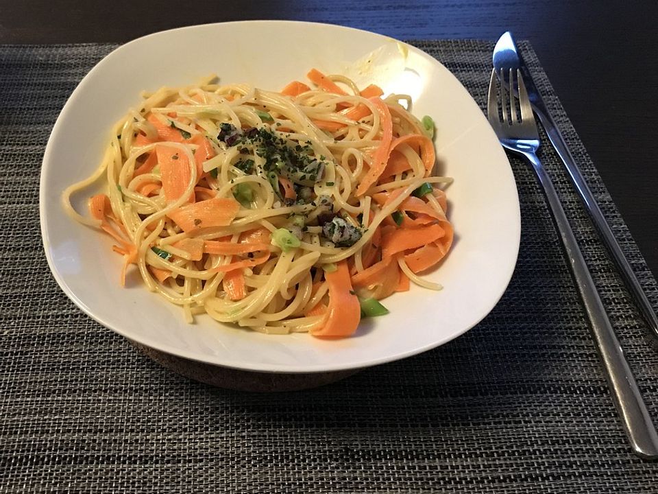 Möhren-Spaghetti von Bluna21 | Chefkoch