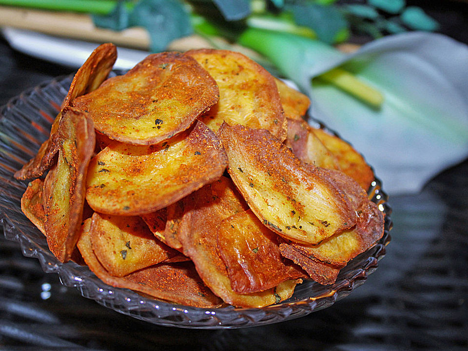 Fettfreie Kartoffelchips Von Killozap Chefkoch