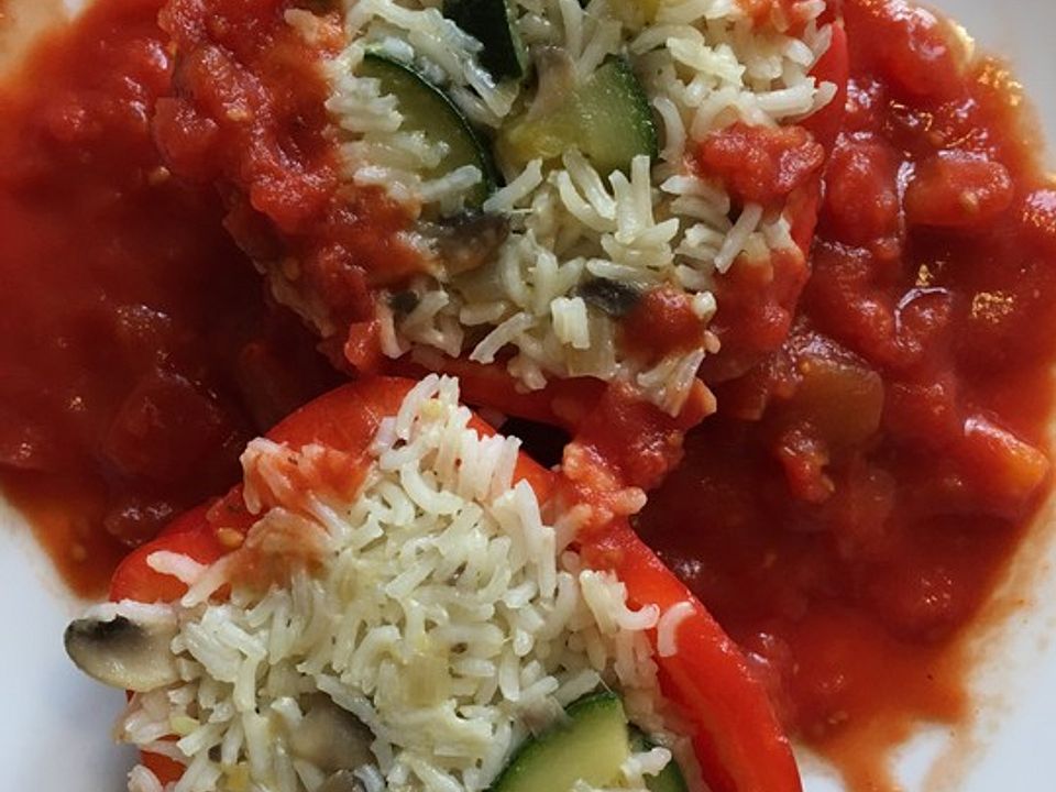Gefüllte Paprika, vegetarisch von kartoffelschnitz Chefkoch