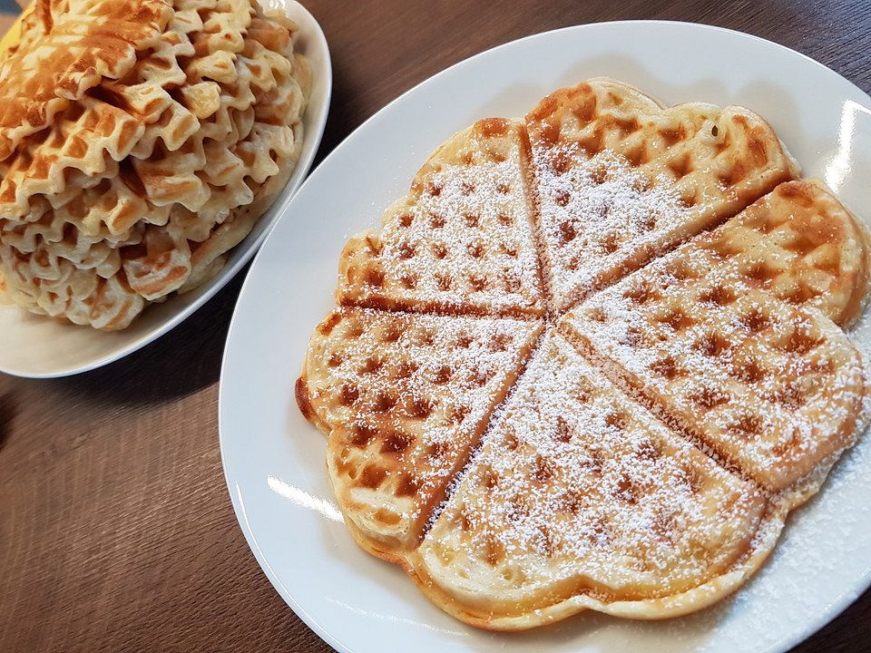 Waffeln mit Quark von wolke36| Chefkoch