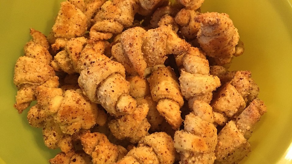 Gerollte Nusshörnchen (herzhaft) von hdkern