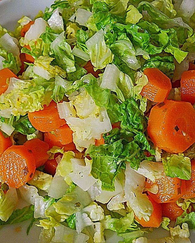 Gelbe Rüben - Salat