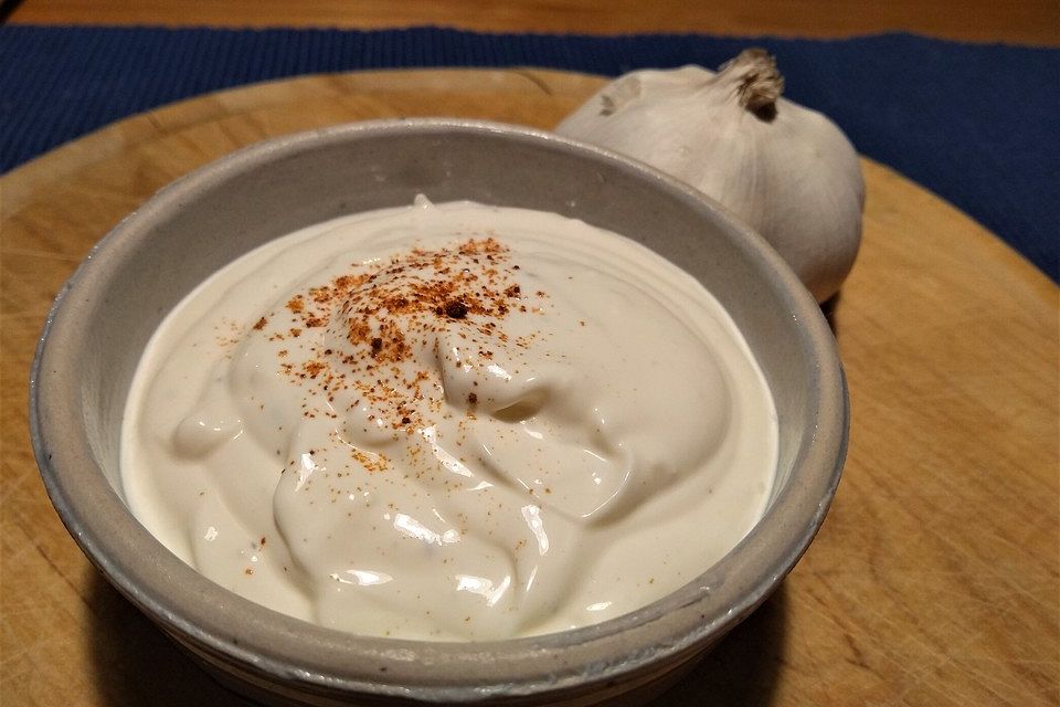 Aioli,  Dip, Knoblauchcreme