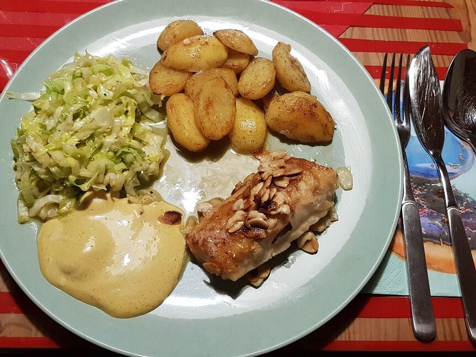 Rotbarschfilet mit Endiviensalat von Sarah von SarahGoldwyn| Chefkoch