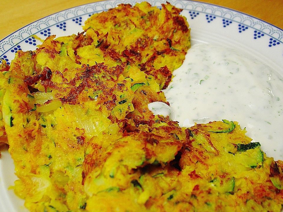 Gemüseküchlein mit Joghurtsauce von molle83| Chefkoch