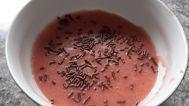 Rhabarber-Grießschaum von Paranoid Rhabarber-Grießschaum von Paranoid