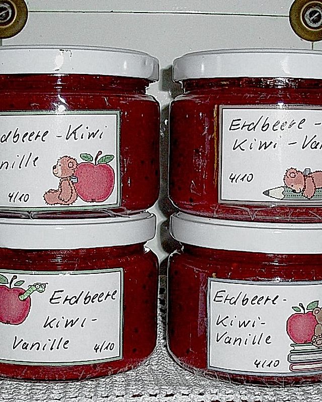 Erdbeer - Kiwi - Marmelade