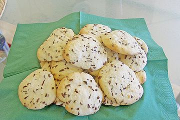 Kokoscookies mit Raspelschokolade