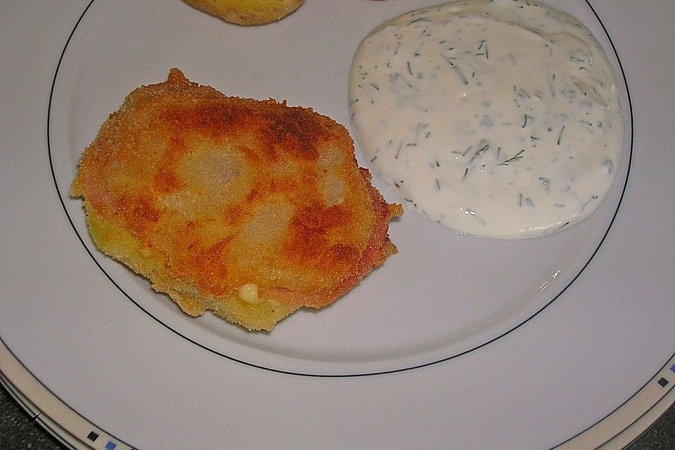 Kohlrabi-Cordon bleu