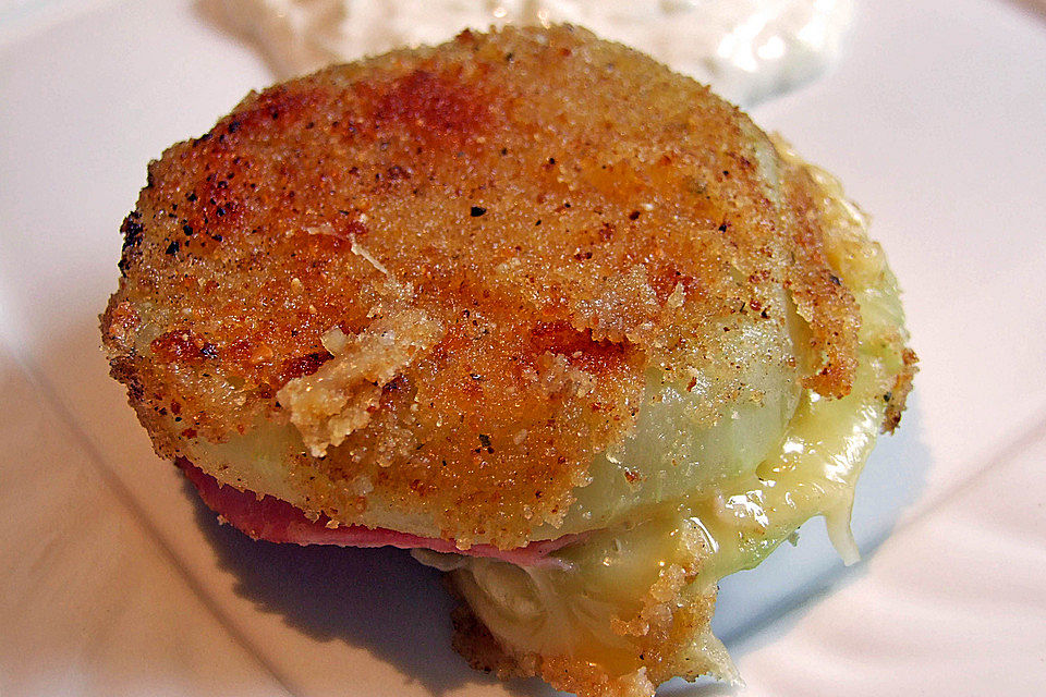 Kohlrabi-Cordon bleu