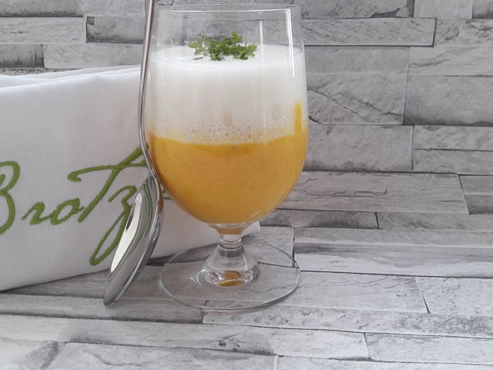 Karottensuppe mit Ingwer und Orange von Gagak| Chefkoch