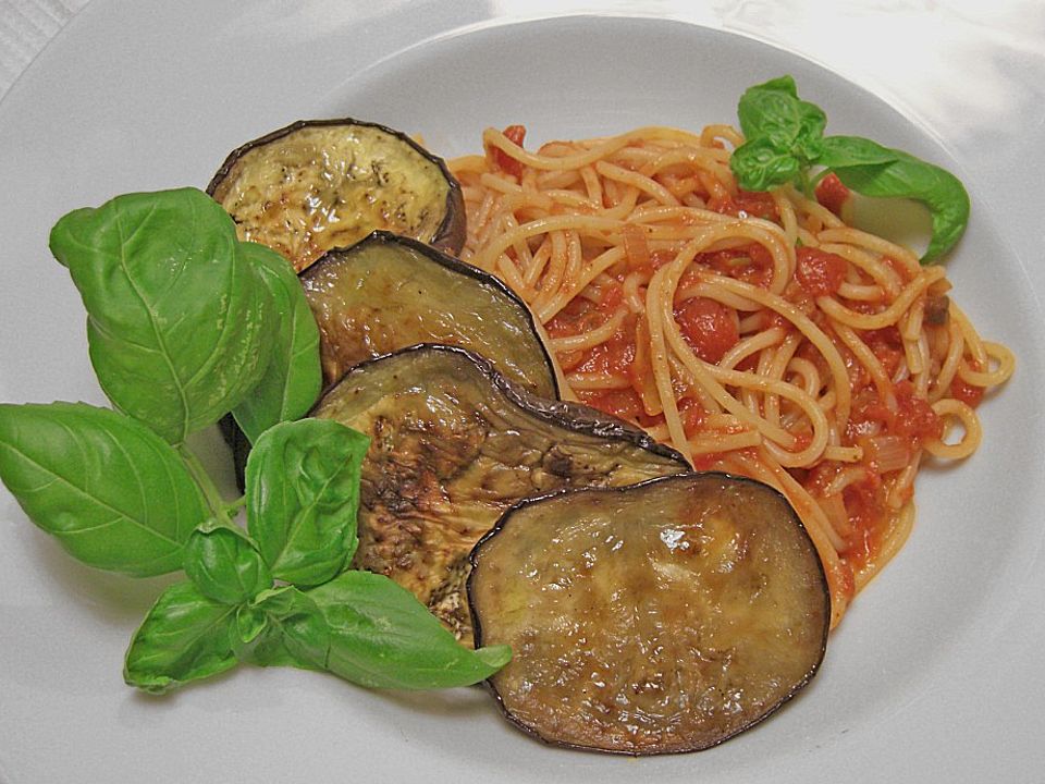 Spaghetti mit Auberginen von schorsch12| Chefkoch
