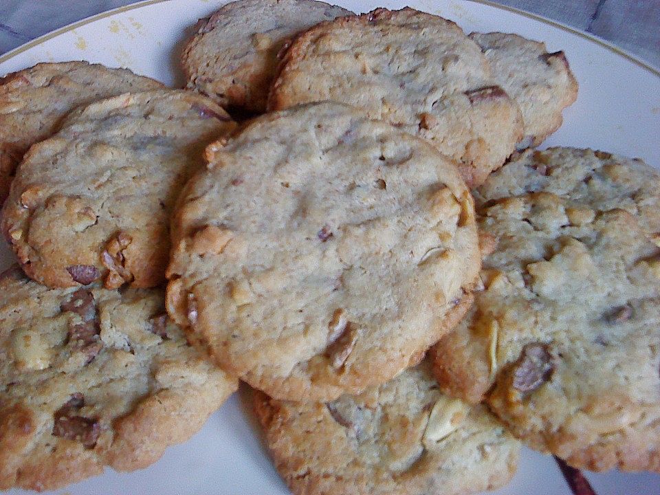 Cookies mit Macadamianüssen von Wiktorija| Chefkoch