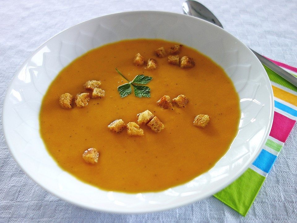 Möhren - Ingwer - Suppe von wilde_biene | Chefkoch