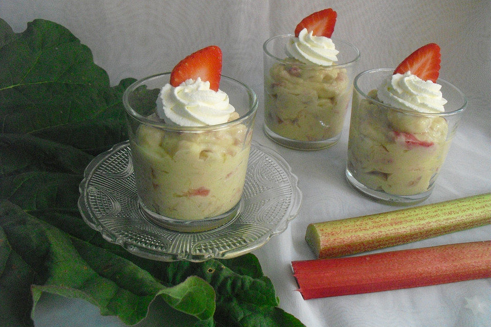 Rhabarberpudding