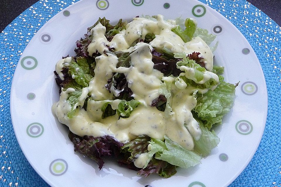 Salatsoße aus der Provence