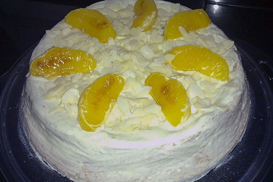 Tarta de naranja