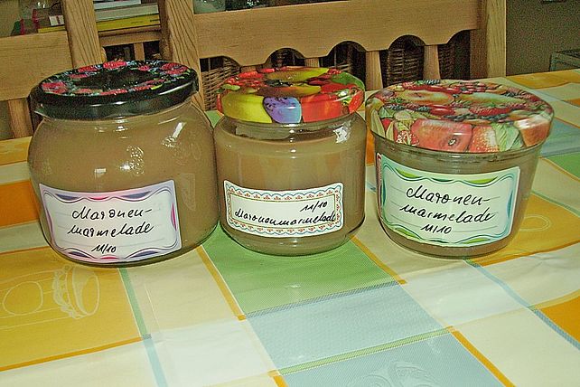 Maronenmarmelade von maeuseturm| Chefkoch