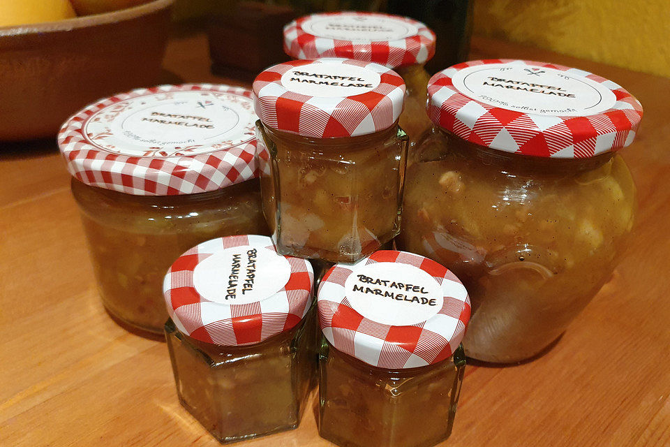 Bratapfel-Marmelade