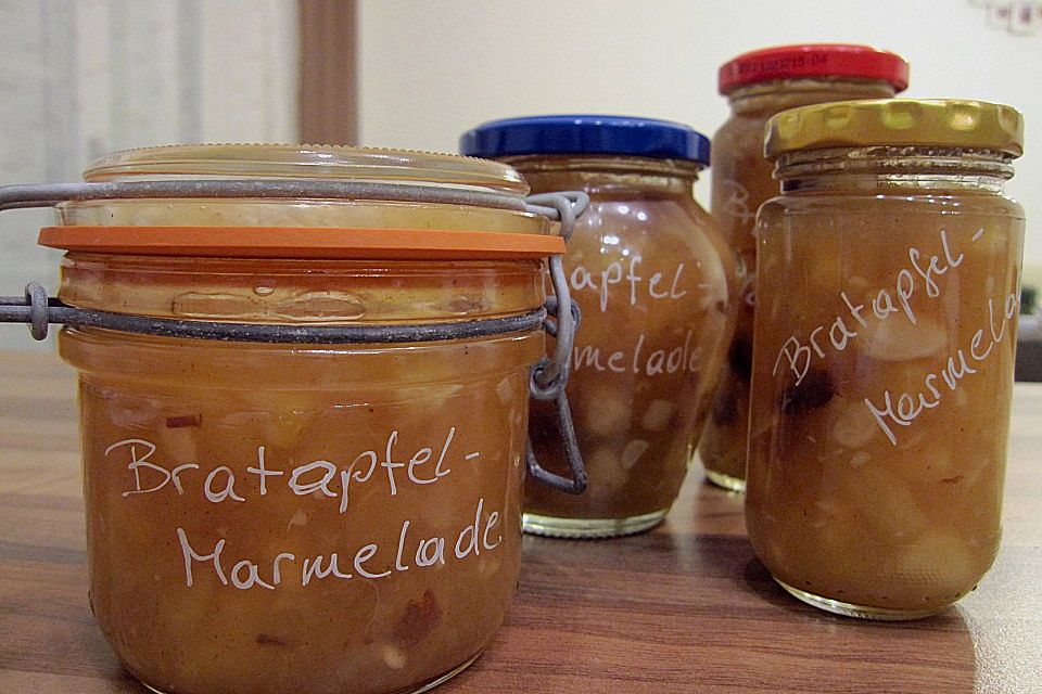 Bratapfel-Marmelade