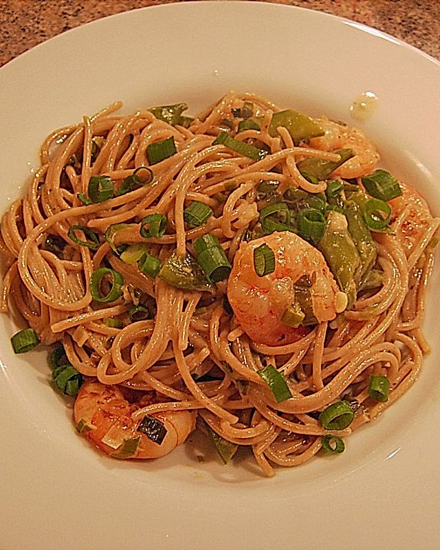 Curry - Shrimp - Spaghettini