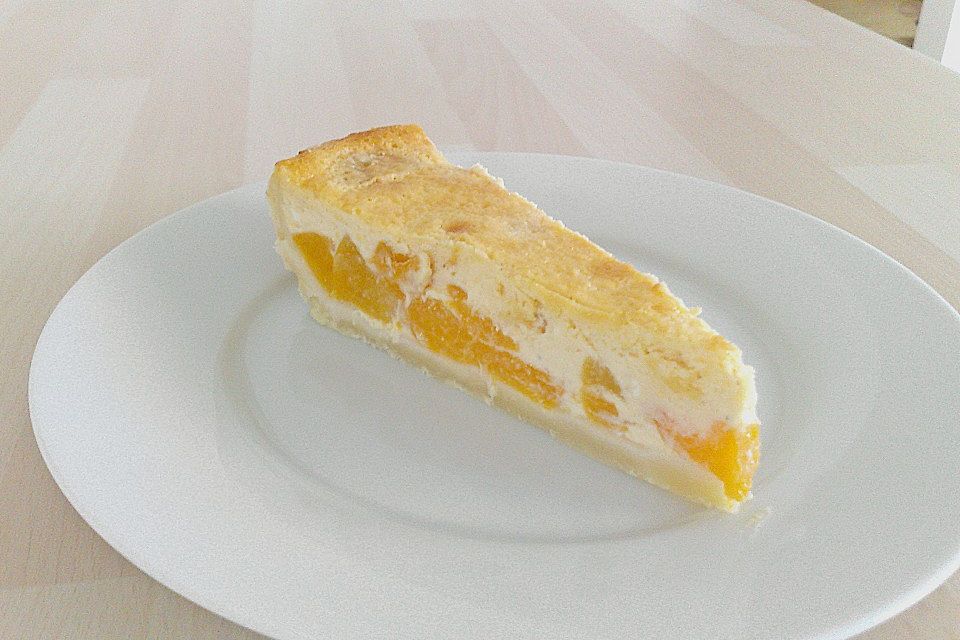Peach Mascarpone Cream Pie Peach Mascarpone Cream Pie